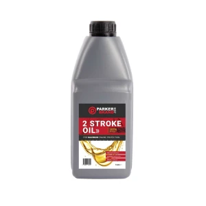 PLO-2STR - 1L 2 Stroke Oil 2T - For ParkerBrand Chainsaws Brushcutters and 2 Stroke Garden Machinery