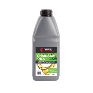 ParkerBrand 1L Chainsaw Oil ISO 100 – Bar and Chain Lubricant for Petrol Chainsaws