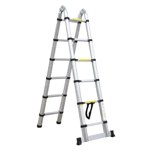 3.2M Multi Purpose Telescopic Aluminium DIY Foldable Extendable Ladders