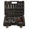 108 Piece 1/4" & 1/2" DR Socket Set, Torx & Torque Wrench