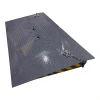 Heavy Duty Steel Container Ramp – Grey with Safety Edge Markings