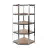 Galvanised Garage Corner Shelving Unit (265KG) - Boltless