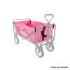 Garden Trolley Bag / Cover for ParkerBrand Carts  - Pink Bag