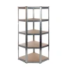 Galvanised Garage Shelving Corner Unit 3 Pack (175KG) - Boltless