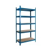 4 x Powder Coated Garage Shelving Unit (265KG) - Boltless