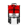 Foldable Garden Hand Cart – Heavy-Duty, Portable & Versatile Trolley (Red)