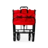 Foldable Garden Hand Cart – Heavy-Duty, Portable & Versatile Trolley (Red)