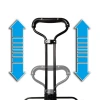 Foldable Garden Hand Cart – Heavy-Duty, Portable & Versatile Trolley (Blue Digital Camouflage)