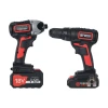 18V Cordless Drill & Impact Driver Twin Set – 3.0Ah & 1.3Ah Batteries, 260Nm Torque, Case & Fast Charger