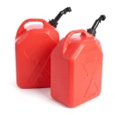 2 HDPE Plastic Emergency  Jerry Can 20L