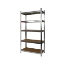 3 x Galvanised Garage Shelving Unit (175KG) - Boltless