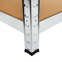 3 x Galvanised Garage Shelving Unit (265KG) - Boltless