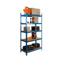 3 x Powder Coated Garage Shelving Unit (265KG) - Boltless