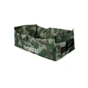 Foldable Garden Hand Cart – Heavy-Duty, Portable & Versatile Trolley (Green Digital Camouflage)