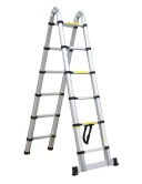 3.8M Multi Purpose Telescopic Aluminium DIY Foldable Extendable Ladders