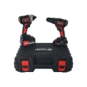 18V Cordless Drill & Impact Driver Twin Set – 3.0Ah & 1.3Ah Batteries, 260Nm Torque, Case & Fast Charger