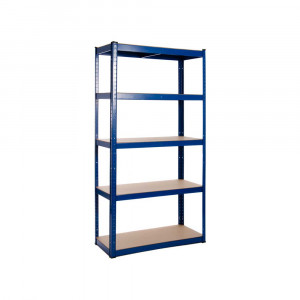 Powder Coated Garage Shelving Unit (175KG) - Boltless