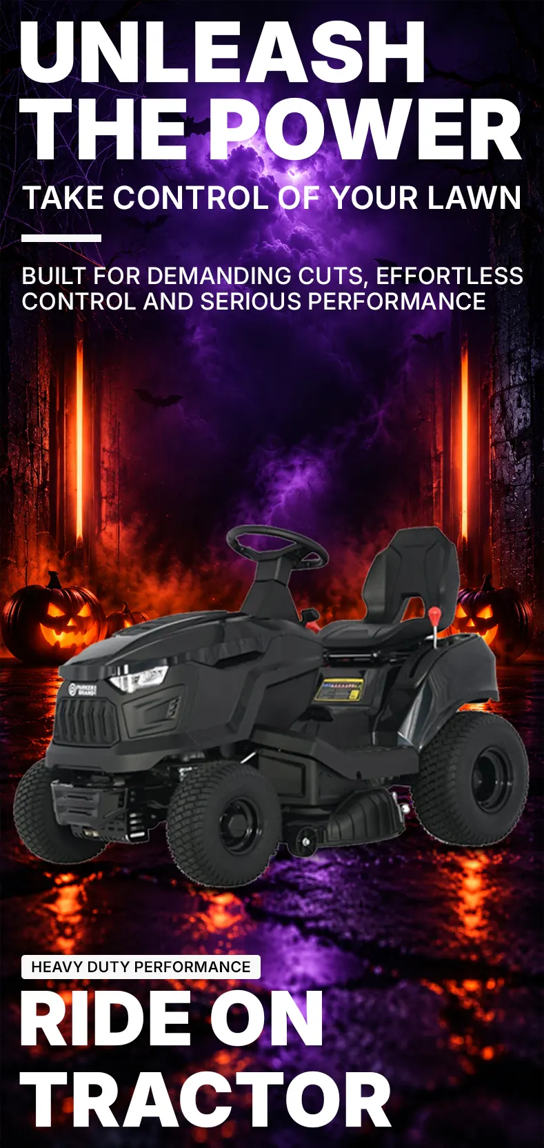 Ride on tractor